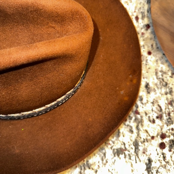 Brown Stetson Cowboy Hat - Picture 8 of 8